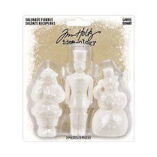 TH94361 Idea-ology Tim Holtz Christmas Salvaged Figures Large