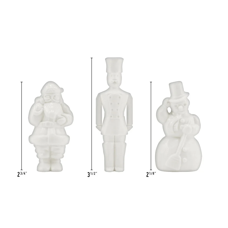 TH94361 Idea-ology Tim Holtz Christmas Salvaged Figures Large