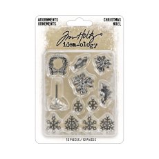 TH94445 Idea-ology Tim Holtz Christmas Adornments