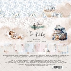 AA-BABY-08  Alchemy of Art  - 8x8''  - A SET OF PAPERS 20,3x20,3cm The Baby