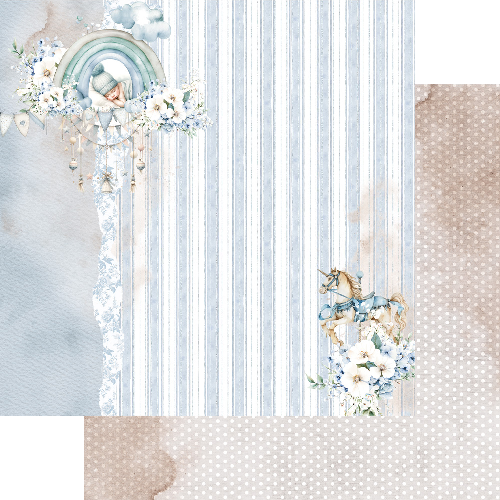 AA-BABY-12 Alchemy of Art - 6x6'' - A SET OF PAPERS The Baby