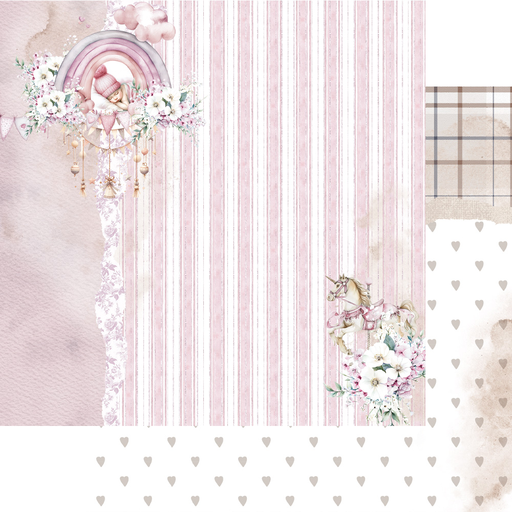 AA-BABY-12 Alchemy of Art - 6x6'' - A SET OF PAPERS The Baby