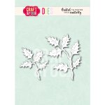 CW379 Cutting Die -Big Holly Leaves set Craft&You Design