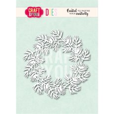 CW381 Cutting Die -Pine Wreath - Craft&You Design