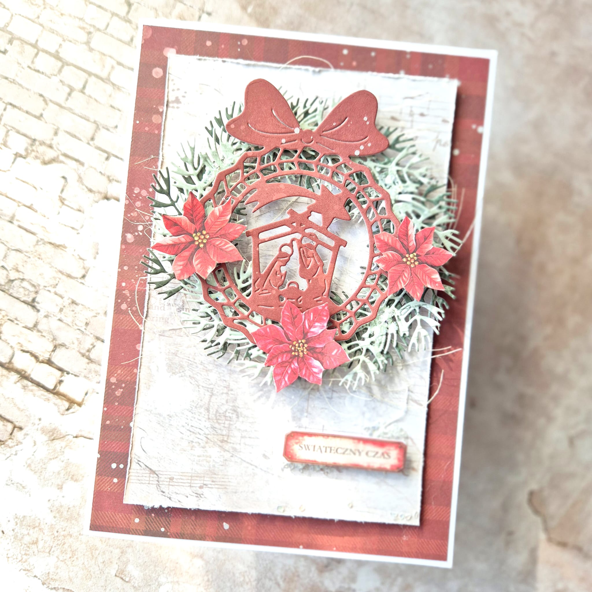 CW381 Cutting Die -Pine Wreath - Craft&You Design