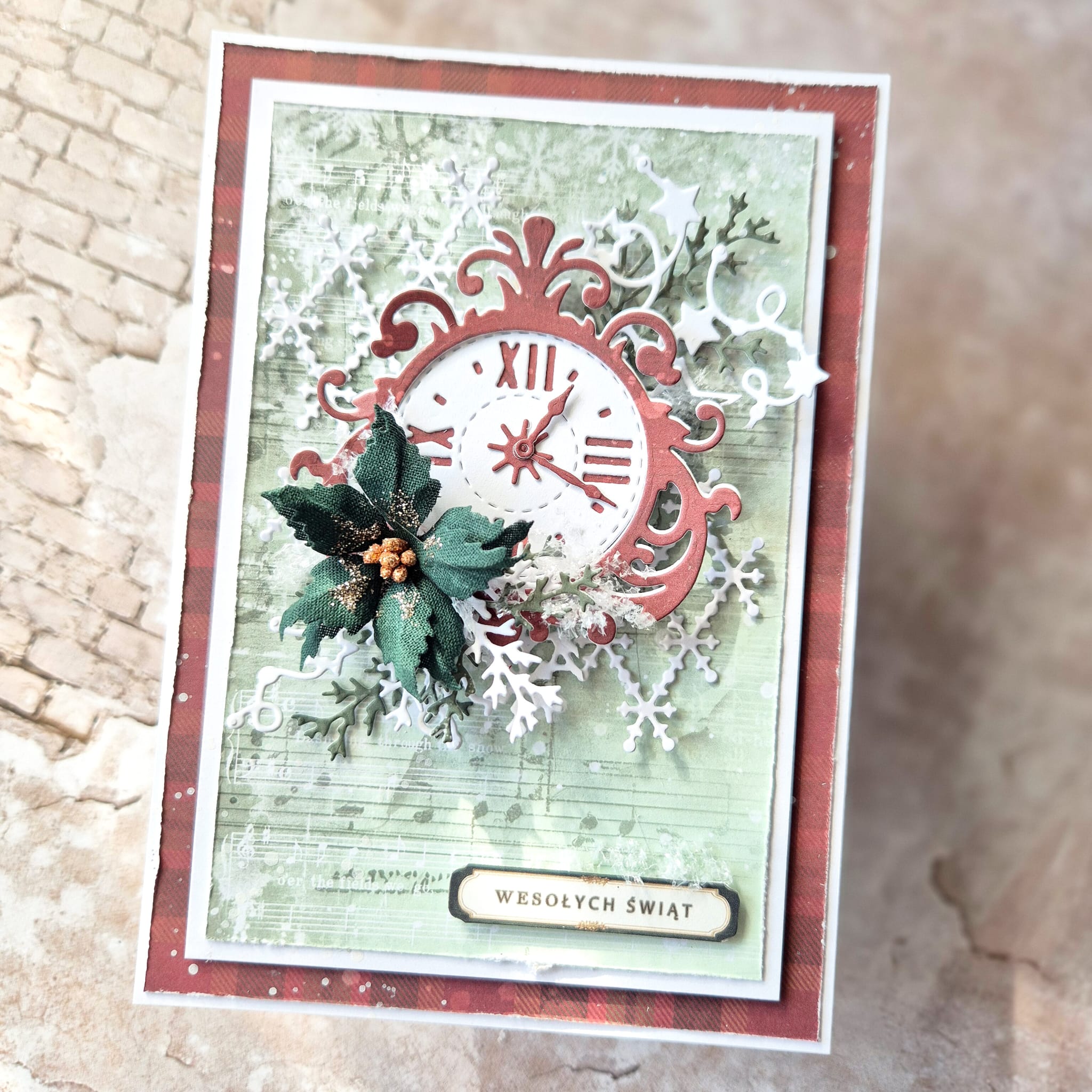 CW383 Cutting Die -Clock - Craft&You Design