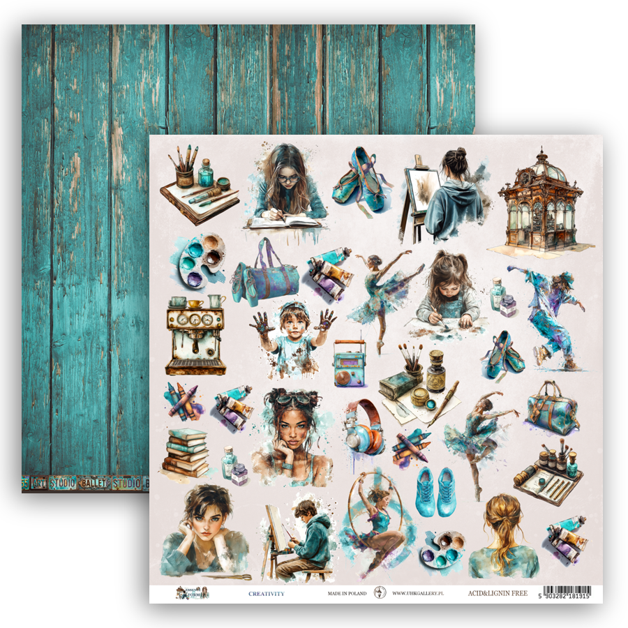 UHK-EF ESSENCE and FORM- scrapbooking set