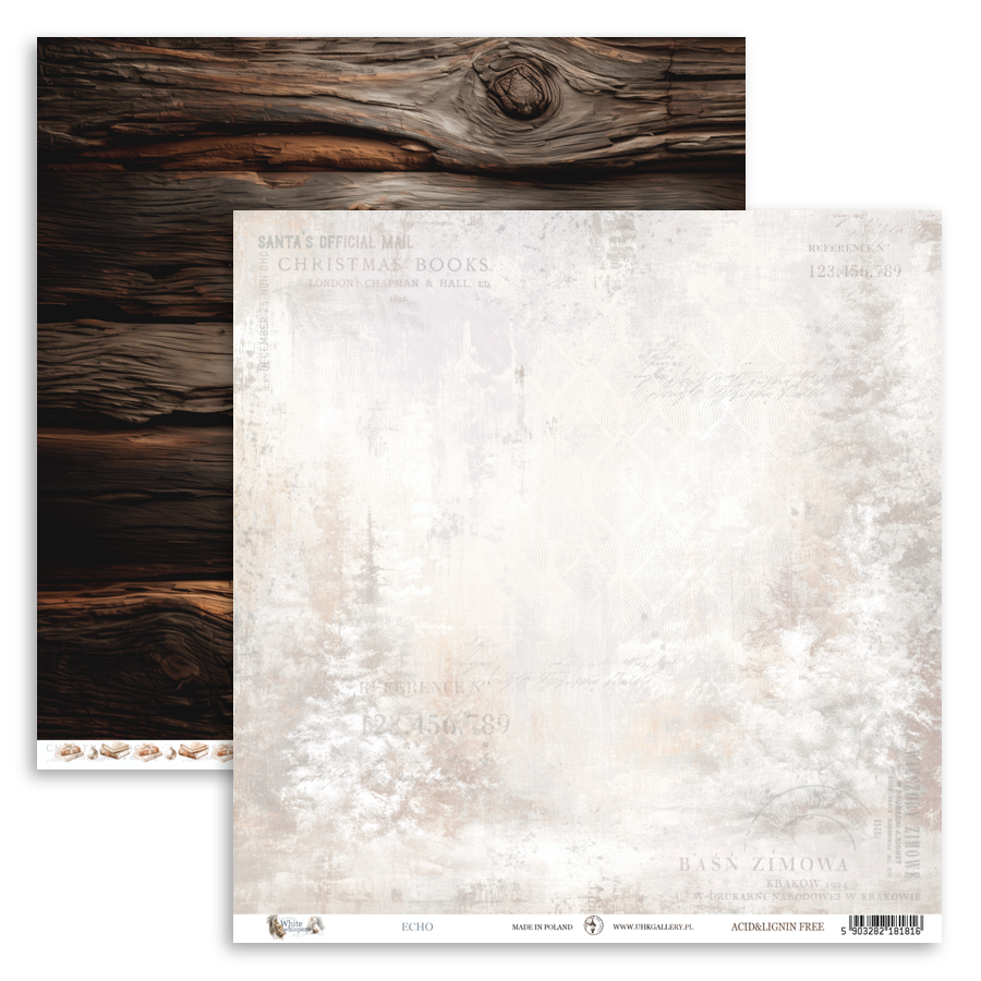 UHK-WW WHITE WHISPERS- scrapbooking set