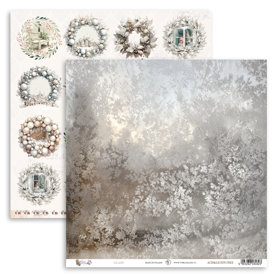 UHK-WW WHITE WHISPERS- scrapbooking set