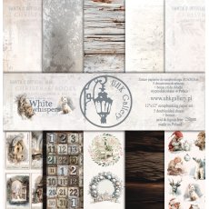 UHK-WW WHITE WHISPERS- scrapbooking set