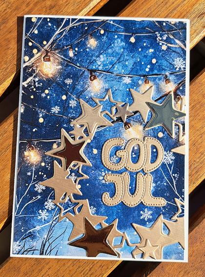 BLD1791 Dies By Lene-Star Wreath