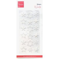 CA3215 Marianne Design Decorations Stars Pearls White