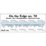 CLOTE72 Crealies • On The Edge Die No.72 Icicles, Dripping Honey & Frosting