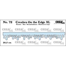 CLOTEXL72 Crealies On the Edge XL –-Icicles, Dripping Honey & Frosting