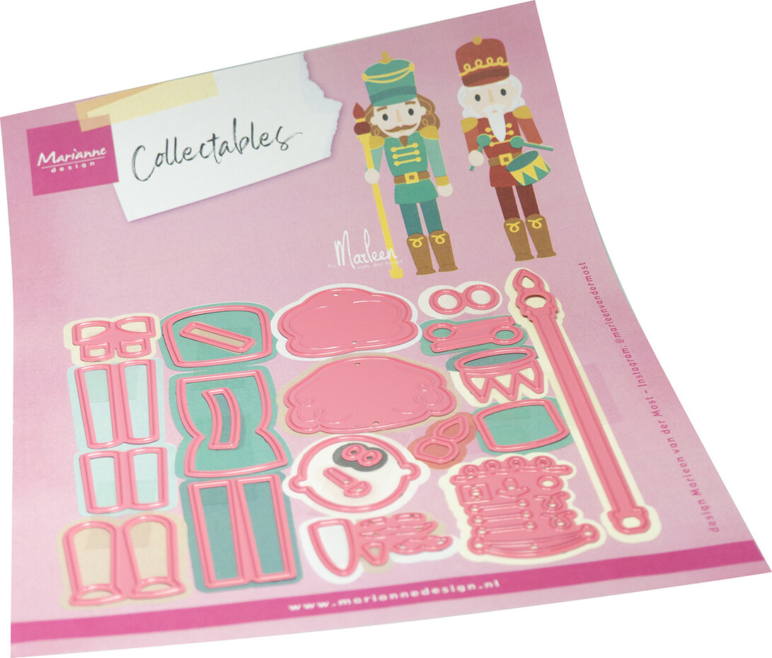 COL1578 Dies Marianne Design Collectables -Nutcrackers by Marleen