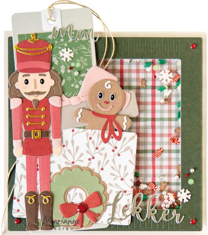 COL1578 Dies Marianne Design Collectables -Nutcrackers by Marleen