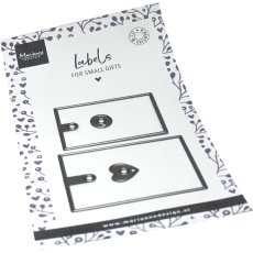 CR1709 Metal Die Marianne Design - Craftable Gift Labels