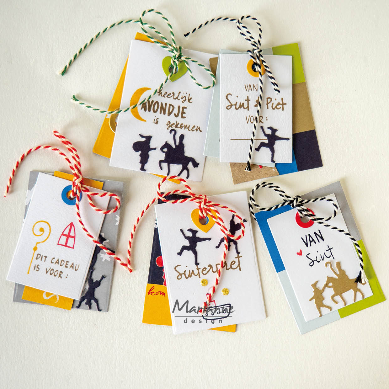 CR1709 Metal Die Marianne Design - Craftable Gift Labels