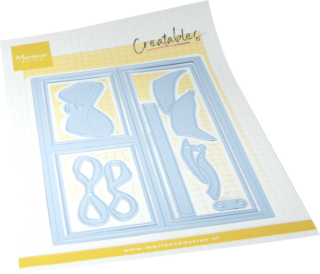LR0938 Metal Die Marianne Design Creatables -Open Fold A6