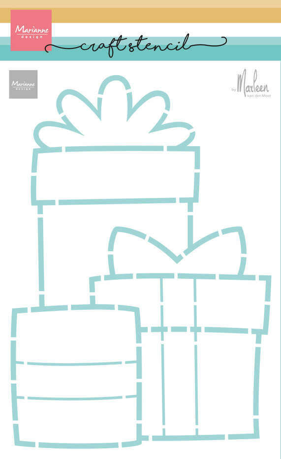 PS8191 Marianne Design - Mask stencil - Presents by Marleen