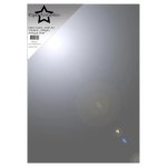 PFSS113 Paper Favourites Mirror Card Glossy Antique Silver