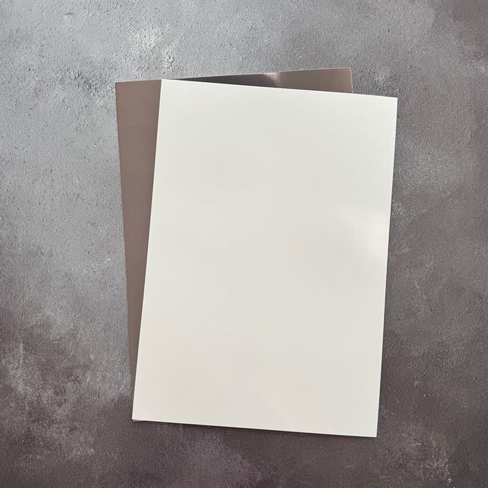 PFSS114 Paper Favourites Mirror Card Glossy Ivory