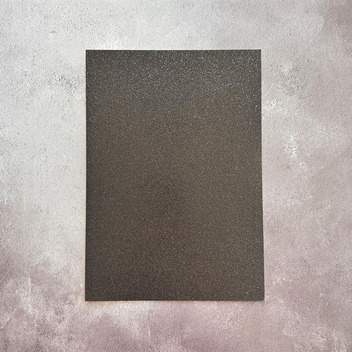 PFSS204 Paper Favourites Glitter Cardstock Jet Black
