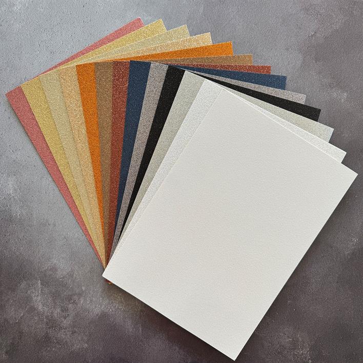 PFSS209 Paper Favourites Glitter Cardstock Brass/Copper