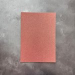 PFSS213 Paper Favourites Glitter Cardstock Dark Rose