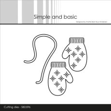 SBD596 Simple and Basic die Mittens