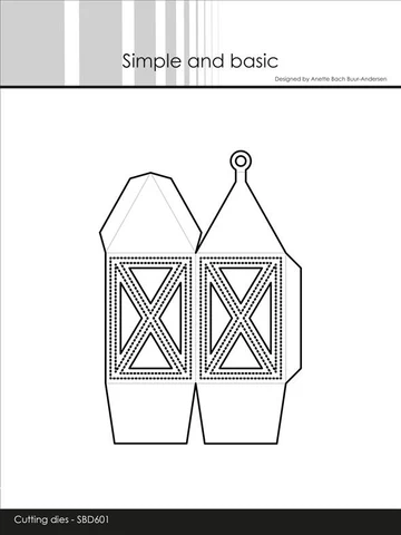 SBD601 Simple and Basic die Lantern - Small