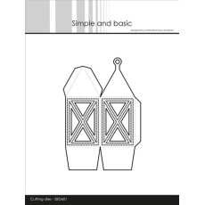 SBD601 Simple and Basic die Lantern - Small