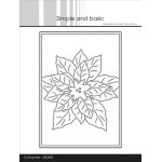 SBD603 Simple and Basic die A6 - Poinsettia