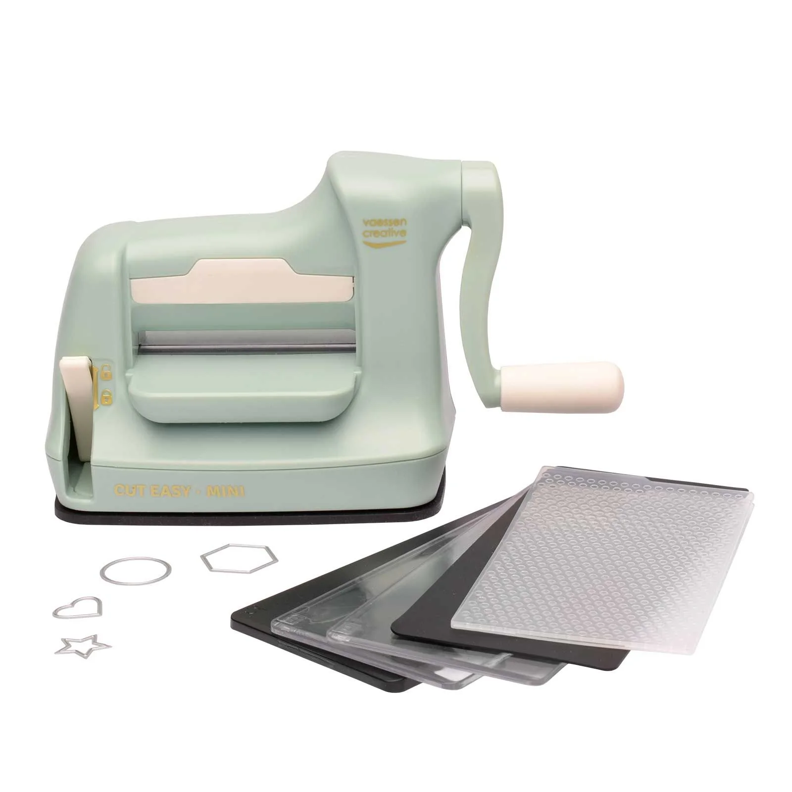 2137-080 Vaessen Creative • Cut Easy Mini Die-Cutting and Embossing Machine Mint