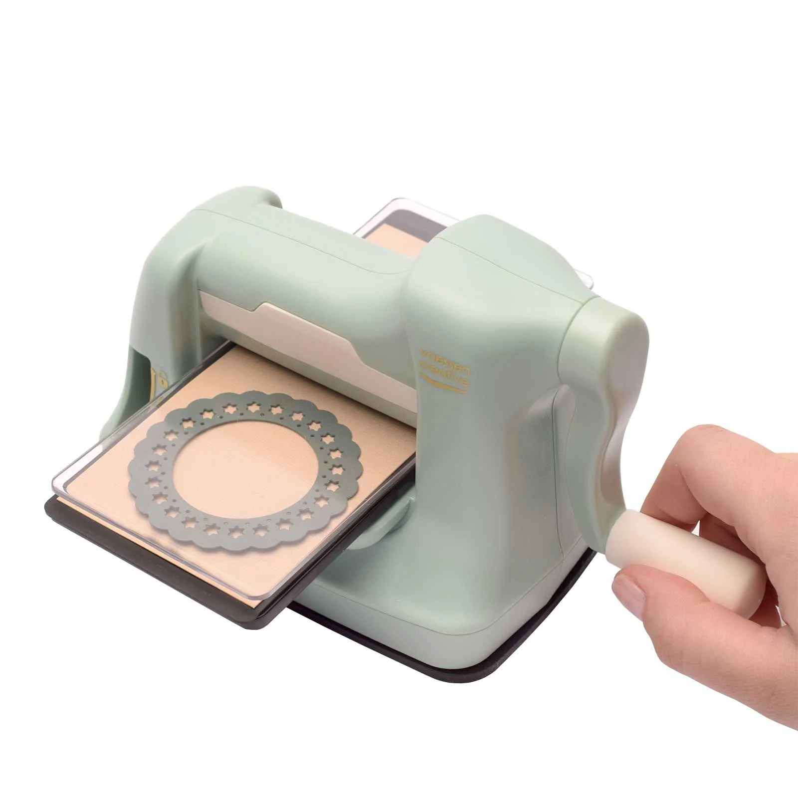 2137-080 Vaessen Creative • Cut Easy Mini Die-Cutting and Embossing Machine Mint