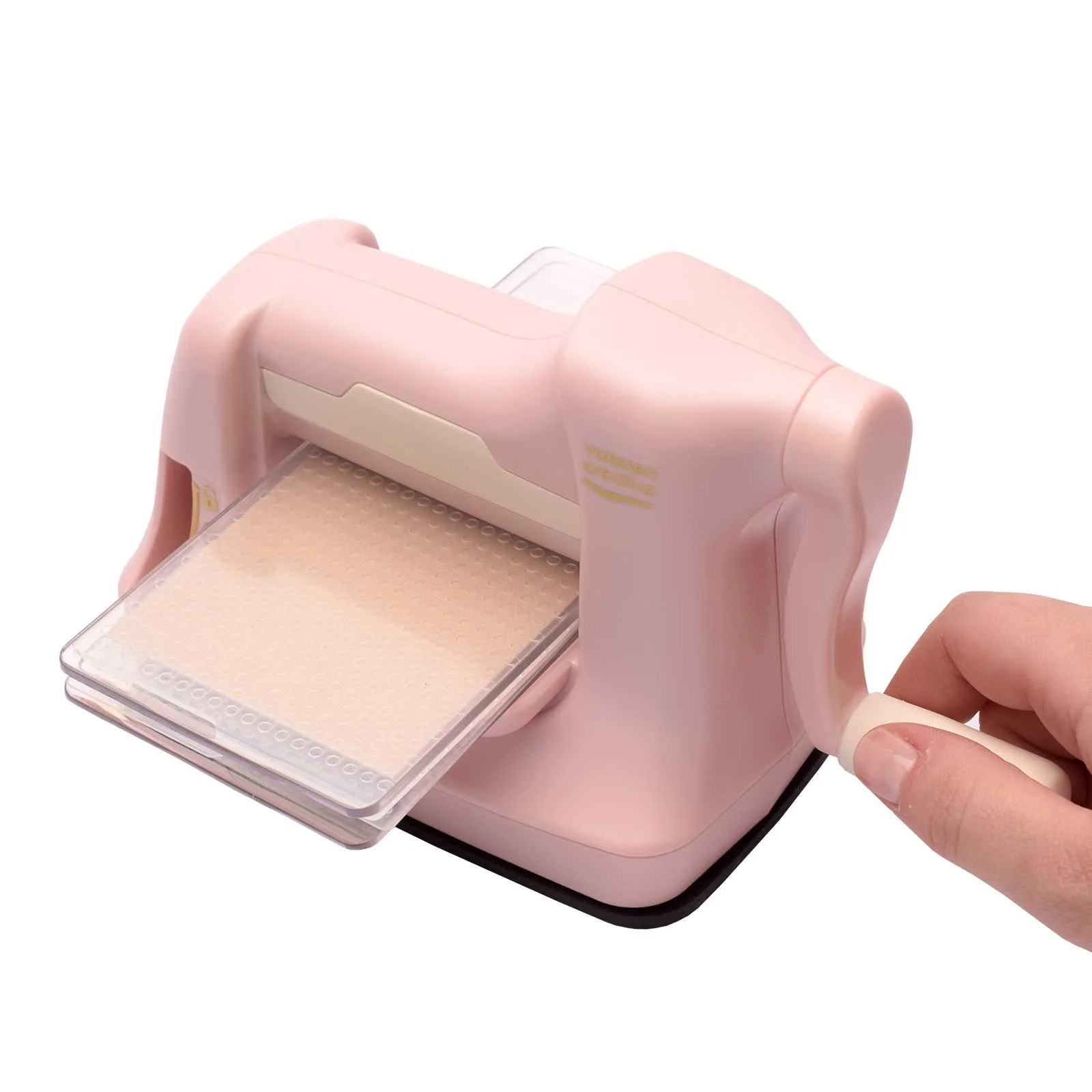 2137-081 Vaessen Creative • Cut Easy Mini Die-Cutting and Embossing Machine PINK
