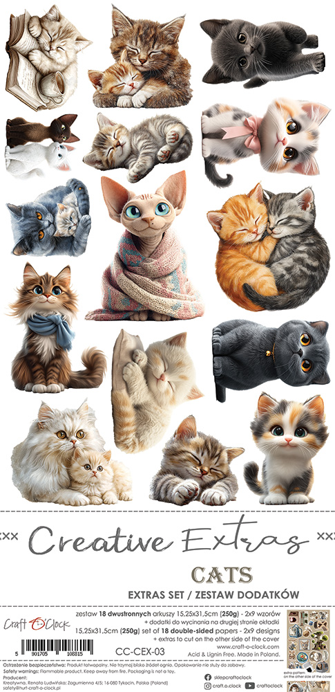 CC-CEX-MIX-02 CREATIVE EXTRAS - MIX 02 -LOVELY PETS