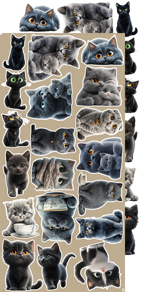 CC-CEX-MIX-02 CREATIVE EXTRAS - MIX 02 -LOVELY PETS