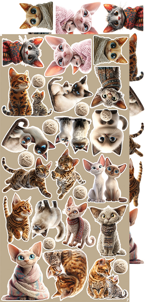 CC-CEX-MIX-02 CREATIVE EXTRAS - MIX 02 -LOVELY PETS