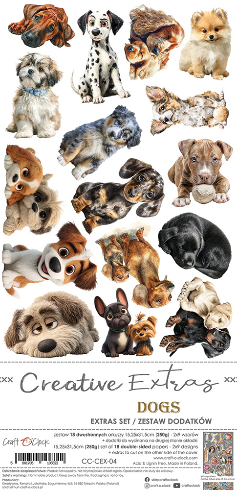 CC-CEX-MIX-02 CREATIVE EXTRAS - MIX 02 -LOVELY PETS