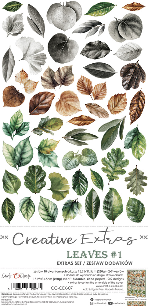 CC-CEX-MIX-04 CREATIVE EXTRAS - MIX 04 - ALL LEAVES