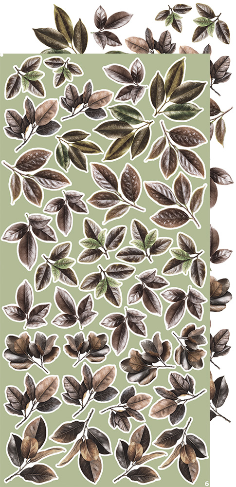 CC-CEX-MIX-04 CREATIVE EXTRAS - MIX 04 - ALL LEAVES