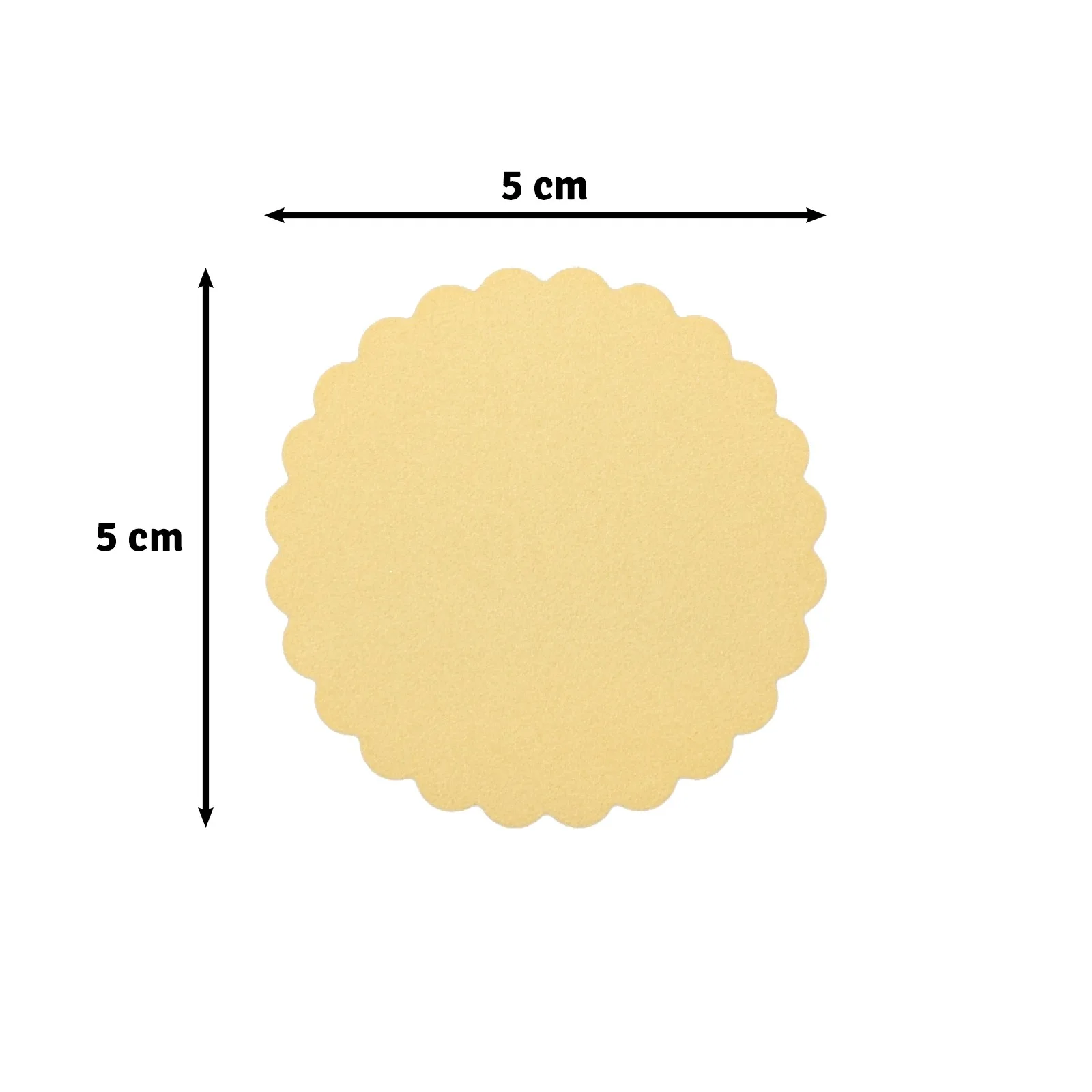 21437-014 Lever punch jumbo 5cm scallop circle