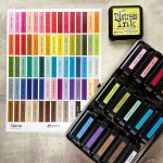 TDA90359 Tim Holtz Distress Ink Pad Label Sheet Black