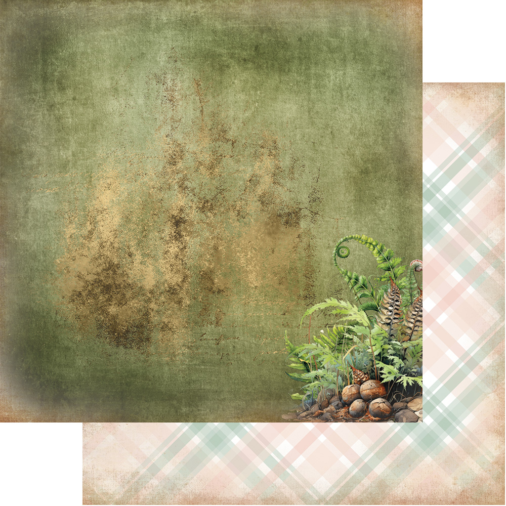 AA-FOTF-12 Alchemy of Art - 6x6'' - A SET OF PAPERS Friends of the Forest