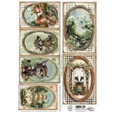 AA-FOTF-RP-01  Alchemy of Art  Rice paper  A4 -Friends of the Forest