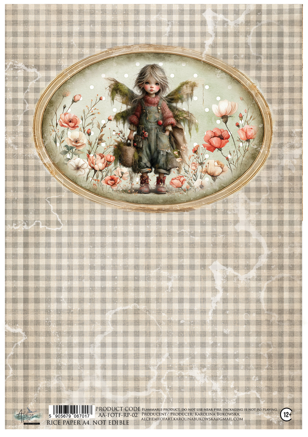 AA-FOTF-RP-02 Alchemy of Art Rice paper A4 -Friends of the Forest