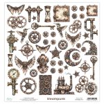 MT-BASIC-A17 Sheet 30.5 x 30.5 cm with elements to cut