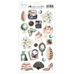 MT-LAS-12 Lady's Secret   Paper stickers - elements - MINTAY