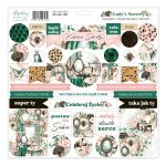MT-LAS-14PL Lady's Secret- Paper stickers - Berrmata elements - PL version